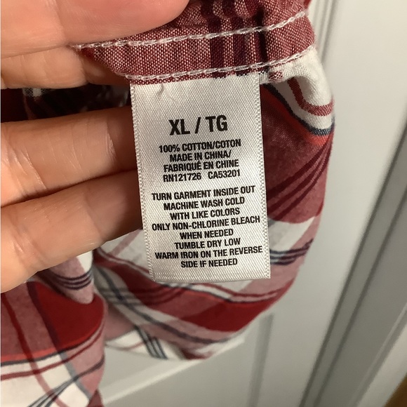 Aeropostale pearl snap plaid western button up - Picture 9 of 11